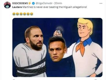 ‘El Valderrama’ de Thuram y el penalti de Lautaro se llevan todos los memes de la Champions
