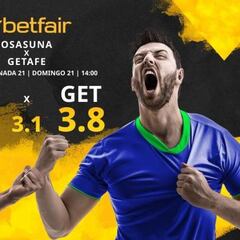 CA Osasuna vs. Getafe CF: horario, TV, estadísticas, clasificación y pronósticos
