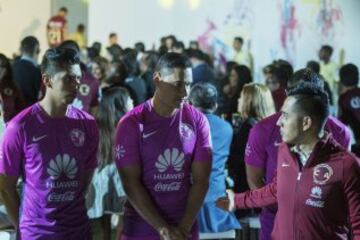 América presentó la indumentaria que lucirá para el Apertura 2016, torneo en el que cumplirán 100 años de historia.