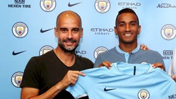23/07/2017 FOTO CHORICEDA DE LA WEB DEL MANCHESTER BCITY DE LA PRESENTACION DE DANILO GUARDIOLA