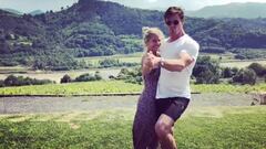 La clase de baile de Chris Hemsworth a Elsa Pataky por su 42 cumplea&ntilde;os.