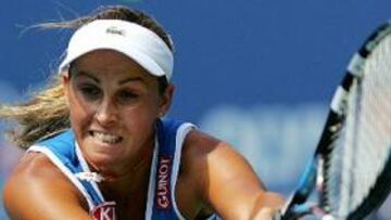 <b>NOTABLE</b>. La ex número uno del mundo fue demasiado para la tenista salmantina, que realizó una destacada actuación.