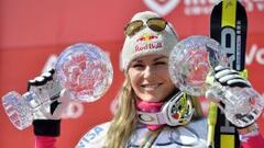 Lindsey Vonn completa su doblete con el supergigante
