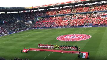 Así sonó el himno nacional mexicano en Copenhague