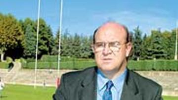 Alfonso Mandado, presidente de la Federación Española de Rugby.