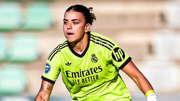 Misa Rodríguez, durante el partido ante el Betis en la jornada 2 de Liga F.