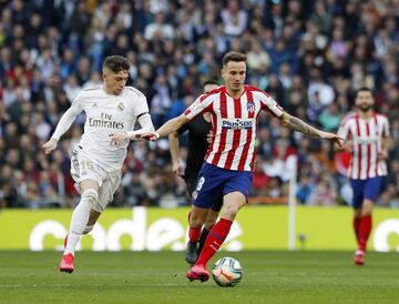 Saúl Ñíguez, mediocentro del Atlético de Madrid 
