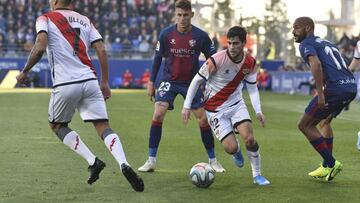 Pozo, en el partido contra el Huesca.