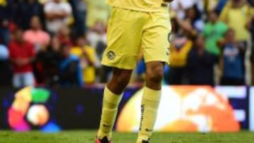 Raúl Jiménez, con el América.