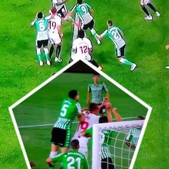 Discutible penalti de Bartra