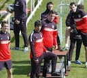 Cisma, Miranda y Tiago, las ausencias en el entrenamiento