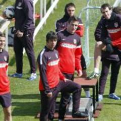 Cisma, Miranda y Tiago, las ausencias en el entrenamiento
