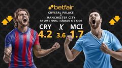 Crystal Palace vs. Manchester City: horario, dónde ver, pronósticos y cuadro