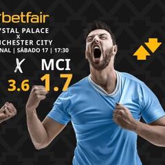 Crystal Palace vs. Manchester City: horario, dónde ver, pronósticos y cuadro