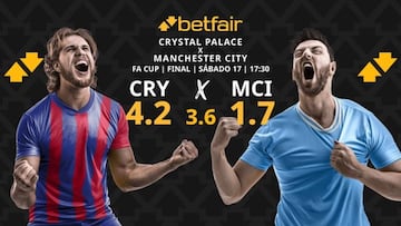 Crystal Palace vs. Manchester City: horario, dónde ver, pronósticos y cuadro