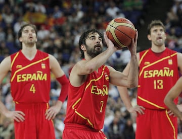 En los Juegos Olímpicos de Londres 2012, España se plantó en la final a pesar de haberse clasificado en tercera posición en la fase de grupos. A punto estuvo de sorprender a la todopoderosa Estados Unidos en una final más ajustada de lo que se esperaba (107-100).