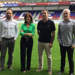 La Diputación se compromete a subvencionar las obras de Ipurua