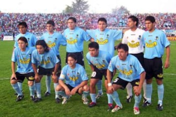 Jaime González y Mario Núñez literalmente se cansaron de hacer goles en 1999 por O'Higgins. Entre ambos festejaron la impresionante cifra de 57 veces ese año.