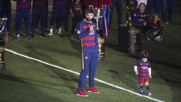 Piqué: “Esta vez nosotros éramos diez y qué pasó, que ganamos”