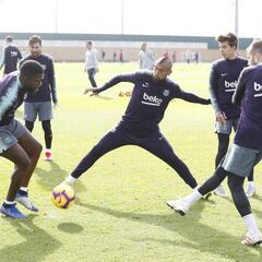 Valverde ya tiene a todos; Vidal apunta a titular en el Wanda