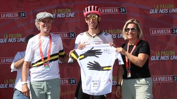 18/08/24 VUELTA CICLISTA A ESPAÑA
ETAPA 2 CASCAIS-OUREM
MAILLOT SOLIDARIO
RUI COSTA