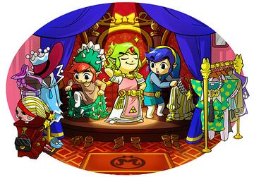 Ilustración - The Legend of Zelda: Tri Force Heroes (3DS)