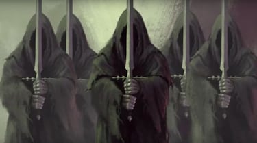 Los Anillos de Poder enciende el debate sobre los Nazgul y la misteriosa espada negra del tráiler