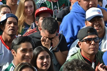 Así se vivió la derrota de la Selección Mexicana en el Zócalo de la CDMX