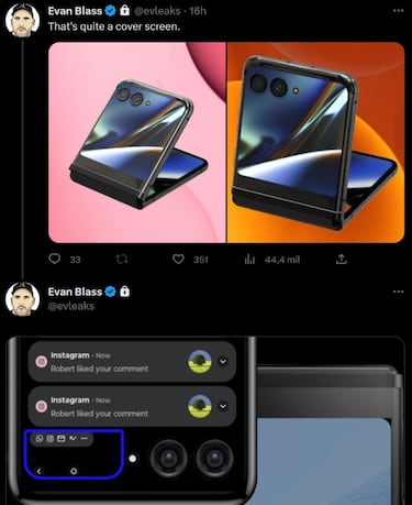 El Samsung Galaxy Z Flip 5 podría traer una pantalla completa en la tapa