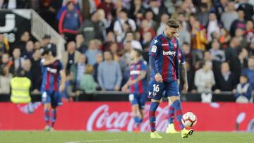 El Levante cay&oacute; en Mestalla dando una pobre imagen y agrava su crisis de juego y resultados. 