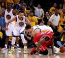 Curry y los Warriors sufren ante Harden pero dominan 2-0