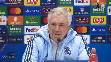 La frase de Ancelotti sobre Mbappé que puso a los 100 de la sala de prensa a carcajada limpia