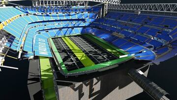 Estadio Santiago Bernab&eacute;u. 
 