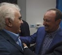 Un abrazo de Rafa Benítez que vale más que mil palabras