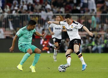 Gameiro y Casemiro.