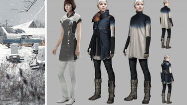 El libro de Detroit: Become Human muestra sus ilustraciones