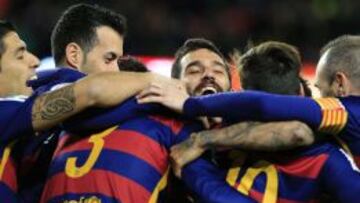 El uno por uno del Barça: Messi demoledor e Iniesta, mágico