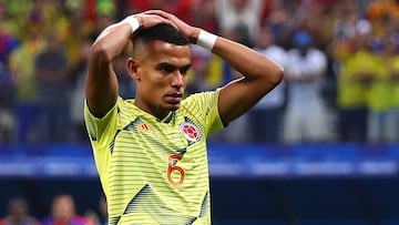 William Tesillo erró el penal decisivo frente a Chile en la Copa América 2019 con Colombia