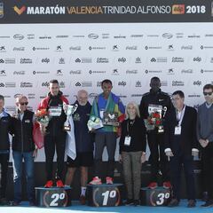 Las imágenes de la maratón de Valencia