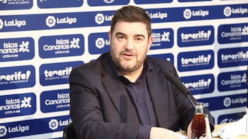 Juan Guerrero: “Si Pedro quiere jugar en el Tenerife, lo hará”