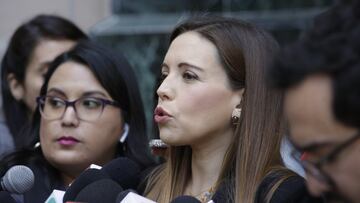 Santiago, 17 de octubre de 2022
La diputada Camila Flores (RN) se rene con general director de carabineros Ricardo Yez y el diputado Luis Sanchez (republicano)da un punto del prensa en el lugar.
Juan Eduardo Lopez/Aton Chile