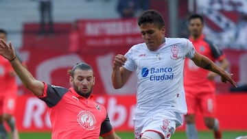 Andr&eacute;s Felipe Roa enfrente a independiente, su nuevo equipo, con Hurac&aacute;n