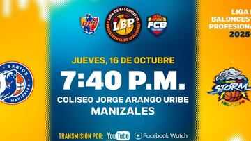 Sigue en vivo Sabios vs. Caribbean Storm