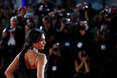 Georgina Rodríguez asiste al Premio Filming Italy Venice, durante el 82º Festival Internacional de Cine de Venecia.