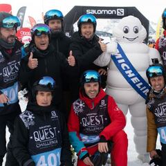 De las dos ruedas a los esquís