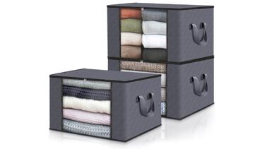 Di adiós al desorden en casa con estas cajas para almacenar ropa