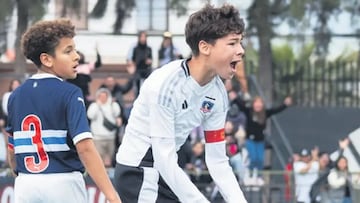 Es un goleador histórico de Colo Colo y hoy su hijo brilla en la Sub 11 del Cacique: “Tiene un don”