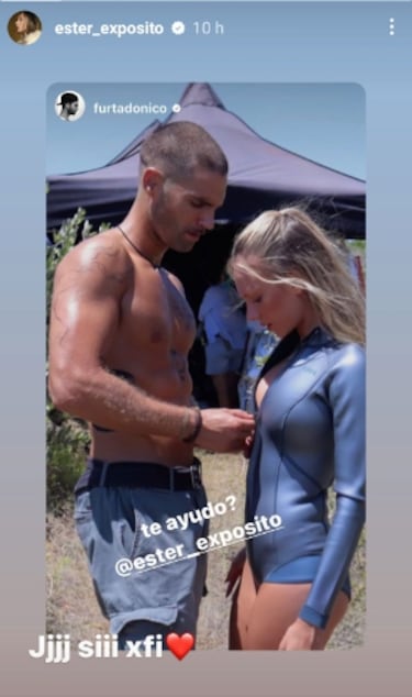 La cómplice foto de Ester Expósito y Nico Furtado que no te dejará indiferente