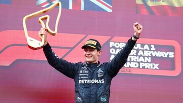 George Russell equilibra al máximo la historia en el GP de Austria