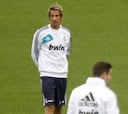 Fabio Coentrao se incorpora al trabajo con el grupo